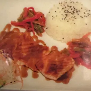 22.Salmón Teriyaki