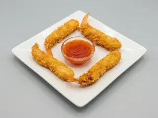 Langostinos en panko (4 unidades)