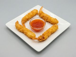 Langostinos en panko (4 unidades)