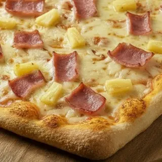 Pizza Hawaiana - Tamaño Mediana