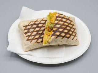 Taco De Calamares Y Gamba