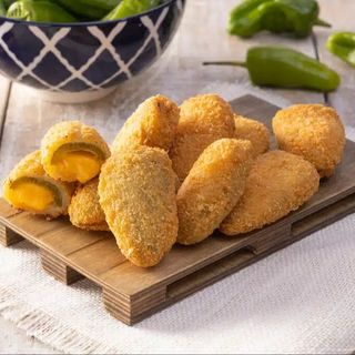 Bocaditos de jalapeño con queso cheddar