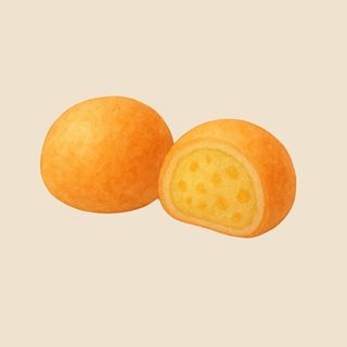 Mochi de mango y maracuyá