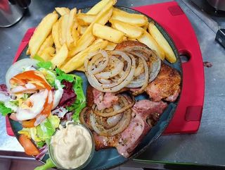 CHULETAS AHUMADAS A LA PLANCHA