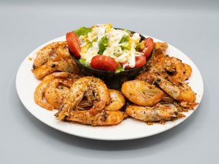 LANGOSTINOS A LA PLANCHA 
