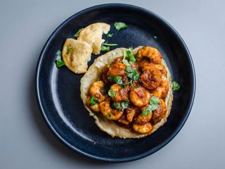 Prawns puri