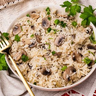 Mushroom Pilau