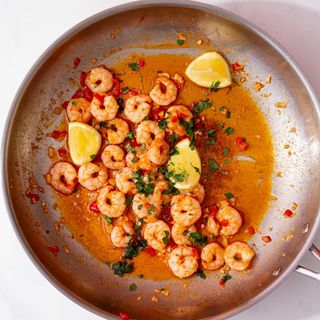 Garlic chilli Prawns