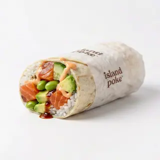 Spicy Salmon Burrito