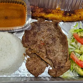 Menú Cerdo Plancha