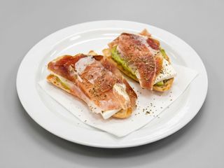 1 Tostada de Jamón ibérico