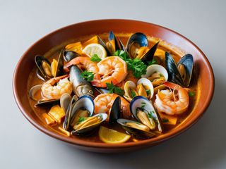 ZARZUELA DE PESCADO Y MARISCOS