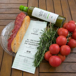 Bocatín o Bocadillo Jamón de Bellota 100% Raza Ibérica