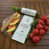 Bocatín o Bocadillo de Salmón Ahumado y Aguacate