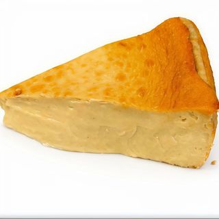 Tarta de queso con crema de pistacho