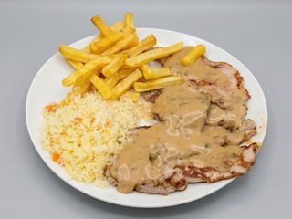 Solomillo de Cerdo con Salsa