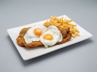 Milanesa a Caballo