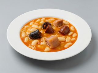 Judías del barco con matanza 