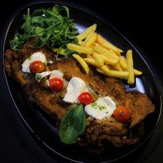 Milanesa de ternera BURRATA