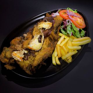 Milanesa CECINA Y QUESO DE CABRA