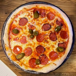 Pepperoni con Jalapeños