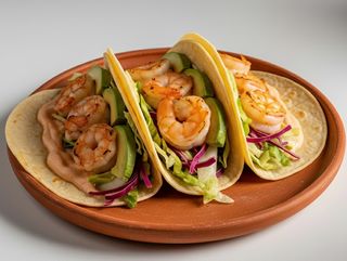 3 Tacos de Camarones
