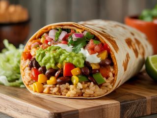 Burrito Vegetariano Primavera