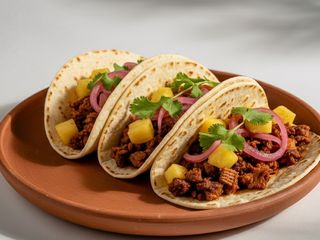 3 tacos al pastor