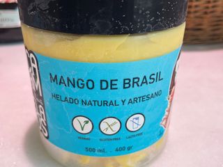 Helado de Mango de Brasil
