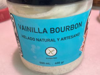 Helado de Vainilla Bourbon