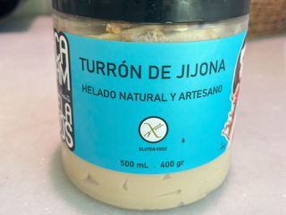 Helado de Turron de Jijona