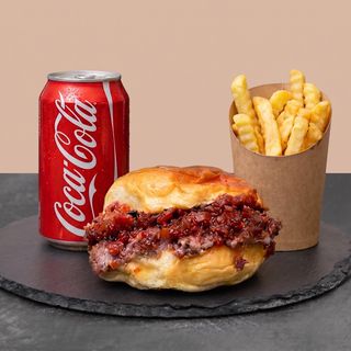 Menú Burger Bacon Lover