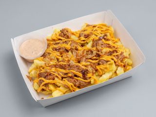 Patatas Chicken cheeses