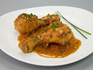 Muslitos de pollo guisados 