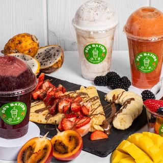 3º Bluebanana Bliss ( arándanos y plátano )