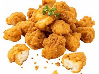 Popcorn de pollo