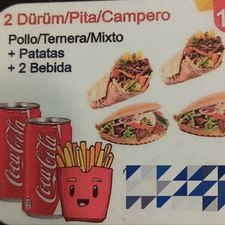 Oferta 17 2 durum/pita/Campero