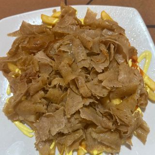 Plato de ternera sin verdura 