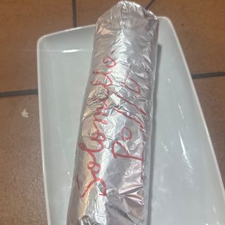 Solomillo de pollo verdura salsa kebab