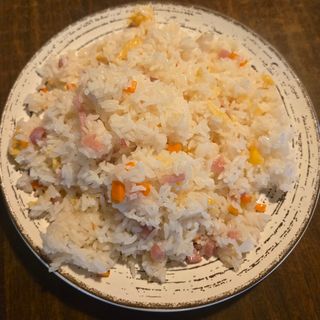Arroz frito tres delicias