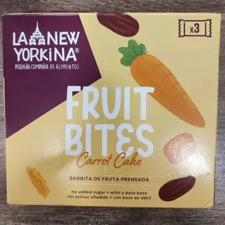 Barrita carrot cake ( 3 unidad)
