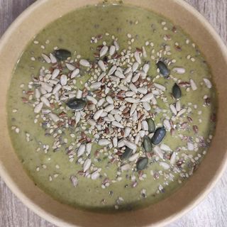 Crema calabacín, puerro, albahaca ( 250g)