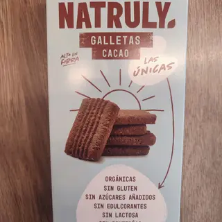 Galletas cacao sin gluten