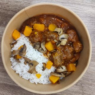 Albóndigas veganas salsa tomate (450g)