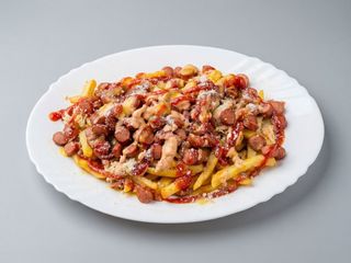 1/2 Salchipapa