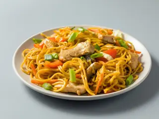 Tallarines Fritos Con Pollo 鸡肉炒面