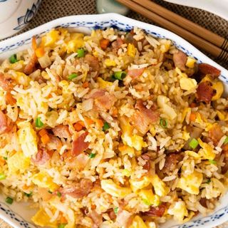 B8.Arroz De la Casa Con Bacon...