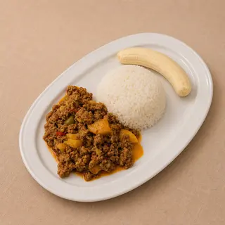 Menú Infantil Picadillo A La Habanera