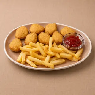 Menú Infantil Nuggets De Pollo (8 Uds.)