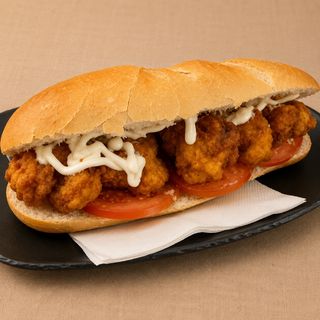 Pan con Camarón a la Minuta
